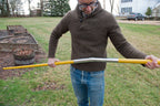 Greenhaus Gardening 19 ft Pole Pruner Saw for Safer Ground Cutting