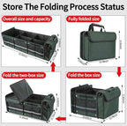 Greenhaus Gardening Car Trunk Organizer with Cooler Bag