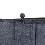 Greenhaus Gardening Lined Grow Bags with Irrigation Strip for Drip Lines