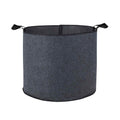 Greenhaus Gardening Lined Grow Bags with Irrigation Strip for Drip Lines