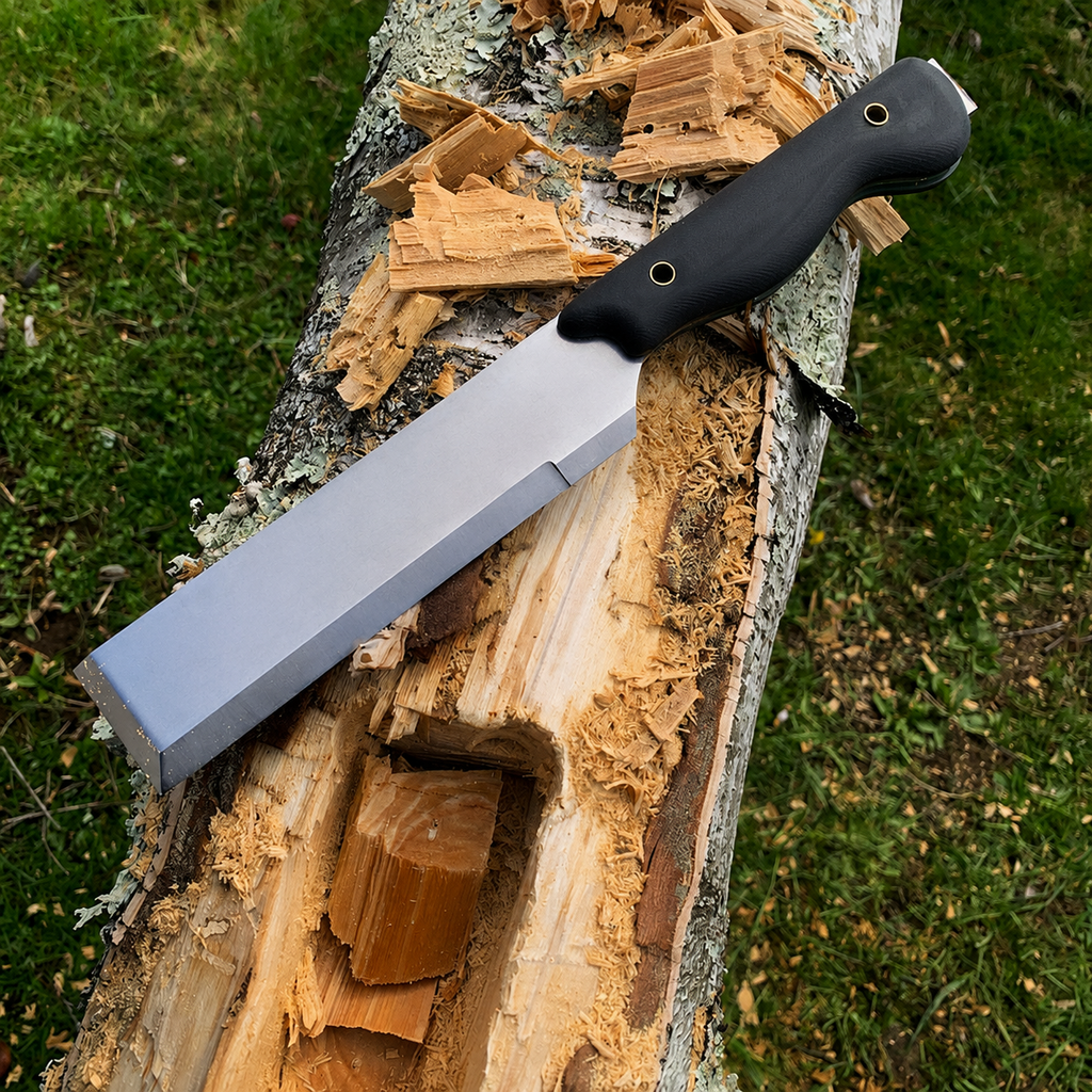 Greenhaus Gardening Multi-Use Chisel Knife with 6 Inch Blade & Sheath