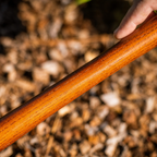Greenhaus Gardening Hand Garden Hoe, FSC Wood Handle Multi-Use Weeding Tool