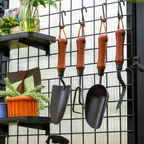 Greenhaus Gardening 4-Piece Gardening Tool Kit for Raised Beds & Flower Gardens