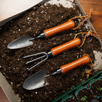 Greenhaus Gardening Gardening Tool Kit, 3-Piece Rust-Resistant Stainless Steel Set