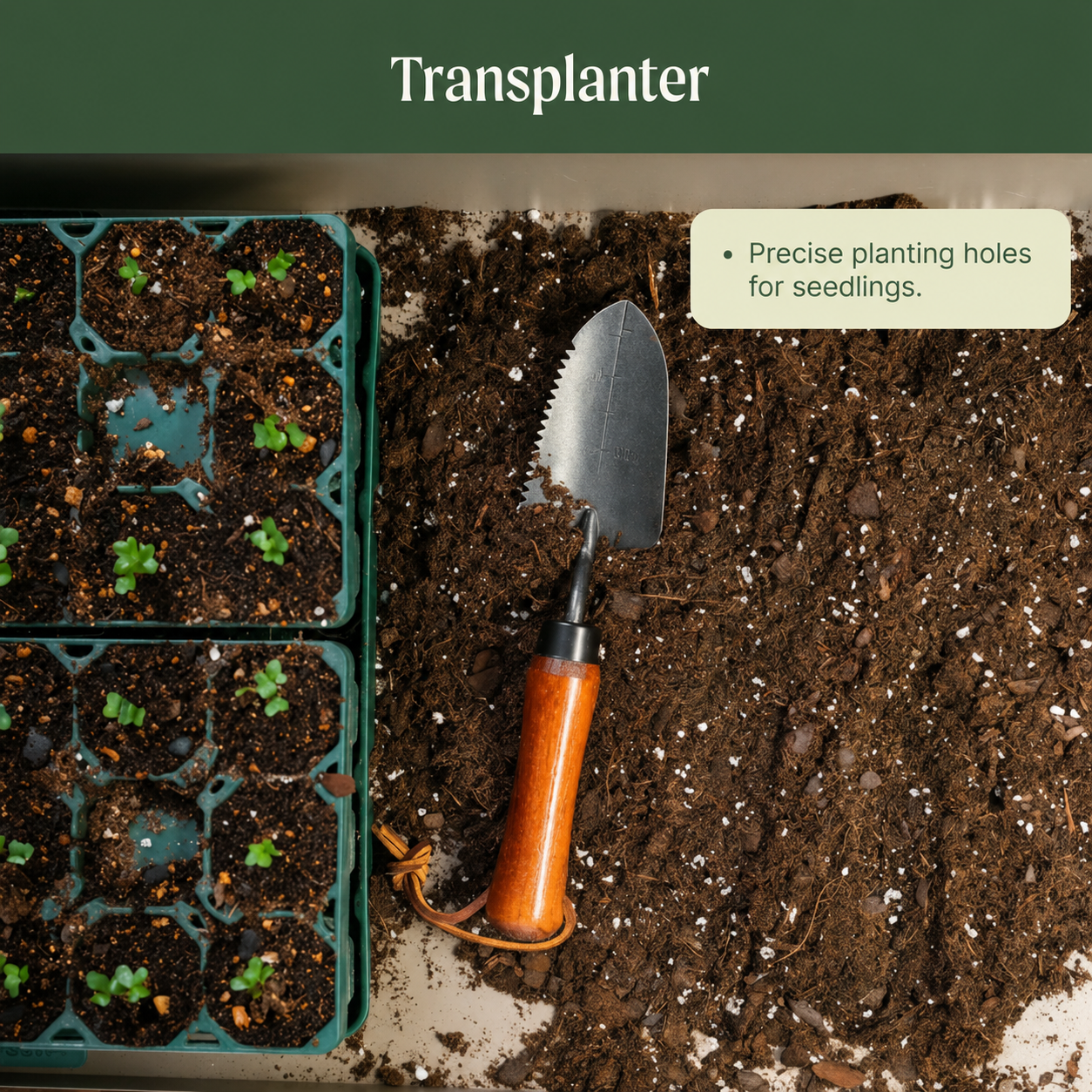 Greenhaus Gardening Gardening Tool Kit, 3-Piece Rust-Resistant Stainless Steel Set