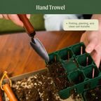 Greenhaus Gardening Gardening Tool Kit, 3-Piece Rust-Resistant Stainless Steel Set