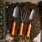 Greenhaus Gardening Gardening Tool Kit, 3-Piece Rust-Resistant Stainless Steel Set
