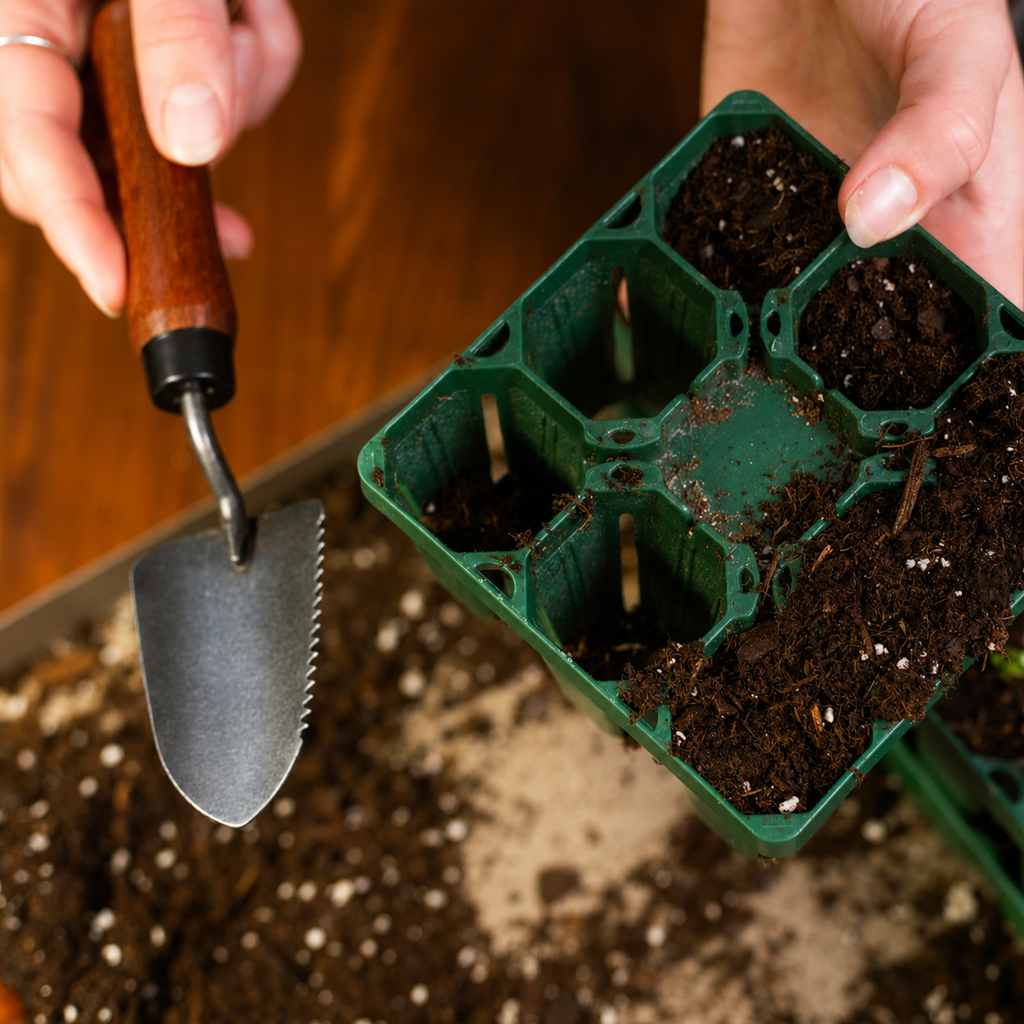 Greenhaus Gardening Gardening Tool Kit, 3-Piece Rust-Resistant Stainless Steel Set