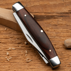 Greenhaus Gardening Stainless Steel Folding Knife with 3 Blade Styles