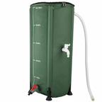 Greenhaus Gardening 26-Gallon Rainwater Barrel with Easy Access Spigot
