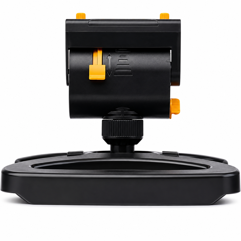 Greenhaus Gardening Turbo Oscillating Sprinkler with 360° Rotating Head & Precision Water Control