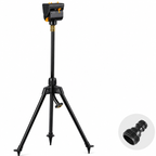 Greenhaus Gardening Turbo Oscillating Sprinkler with 360° Rotating Head & Precision Water Control