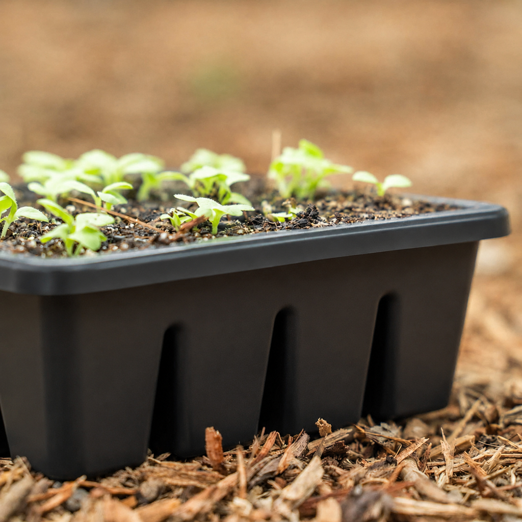 Greenhaus Gardening Seed Starting Trays 16-Cell Air-Pruning Starter Tray