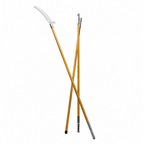 Greenhaus Gardening 19 ft Pole Pruner Saw for Safer Ground Cutting