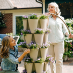 Greenhaus Gardening Vertical Planter 5-Tier Planter for Herbs Greens and Flowers