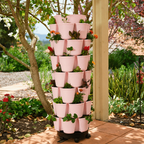 Greenhaus Gardening Vertical Planter Food-Safe 7-Tier Planter