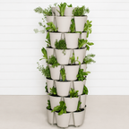 Greenhaus Gardening Vertical Planter 7-Tier Planter for Herbs Vegetables and Flowers