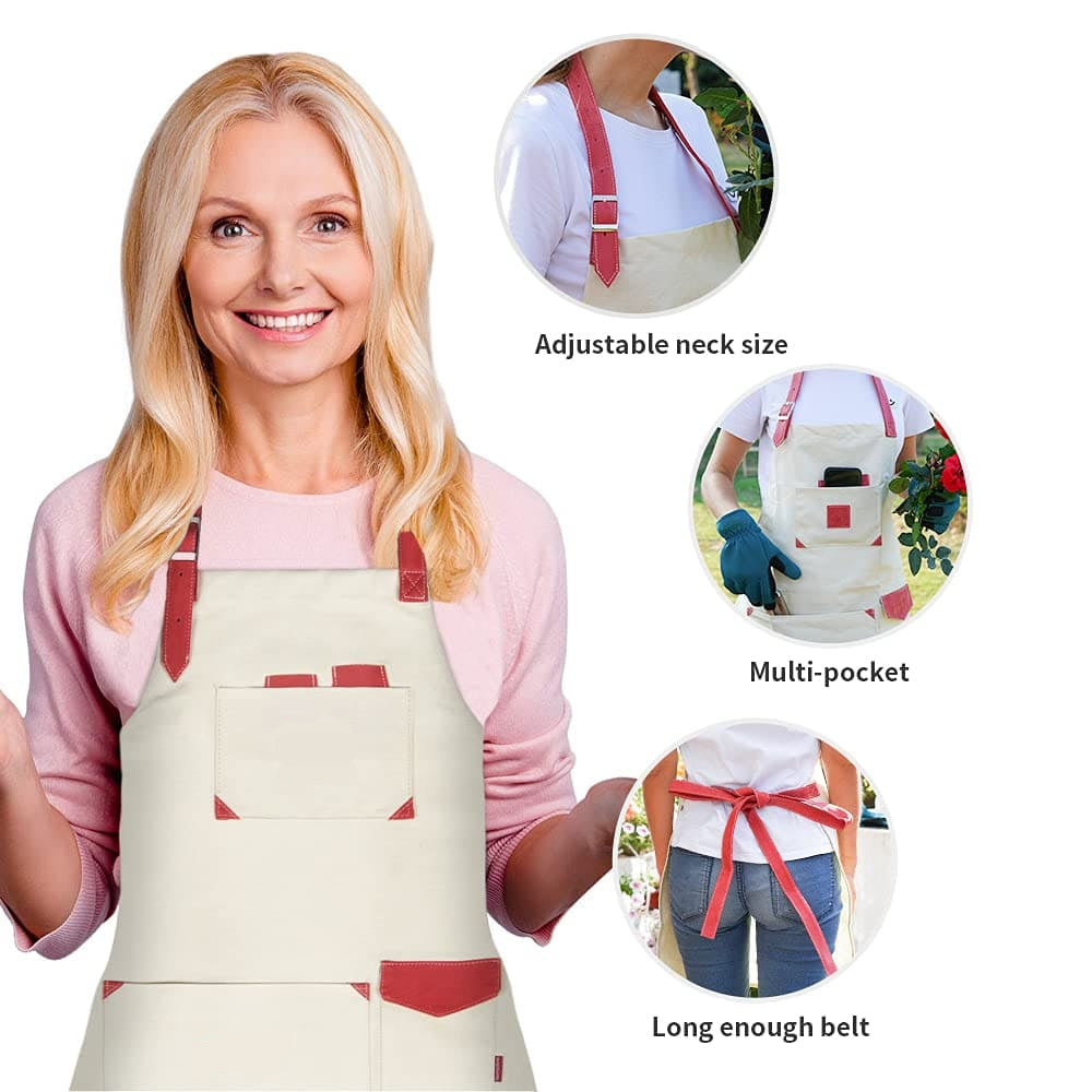 Greenhaus Gardening Garden Work Apron with Pockets