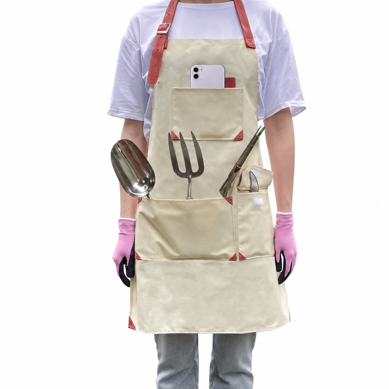 Greenhaus Gardening Garden Work Apron with Pockets
