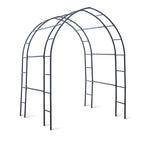Greenhaus Gardening Garden Arbor, Steel Arch Trellis for Climbing Plants