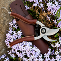 Greenhaus Gardening Bypass Pruner & Holster Set for Precision Garden Trimming