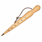 Greenhaus Gardening Brass-Tipped Dibber, Accurate Bulb & Seed Planting Tool