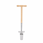 Greenhaus Gardening Stainless Steel Bulb Planter with Foot Step Soil Cutter