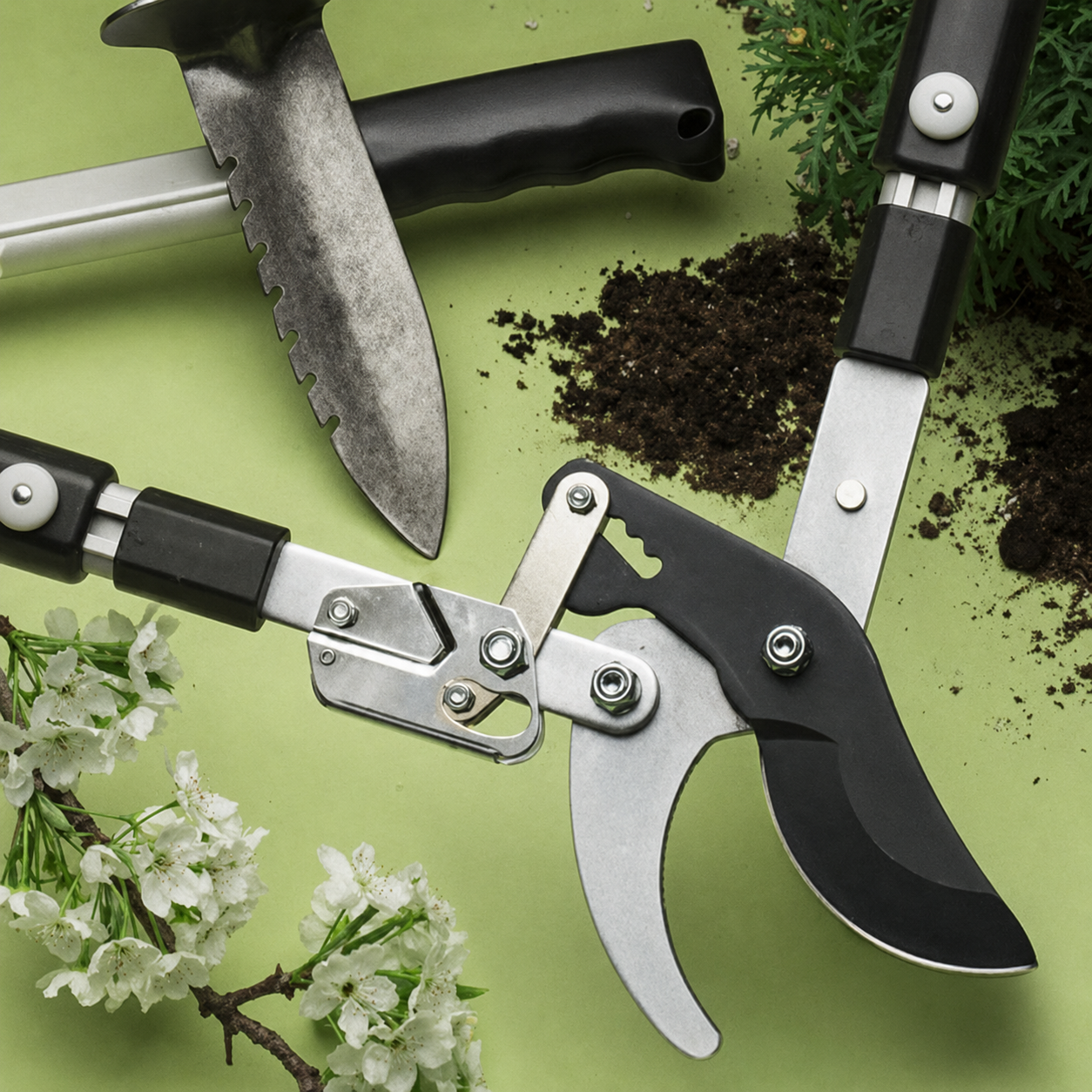 Greenhaus Gardening Heavy Duty Garden Lopper for Branch and Shrub Pruning