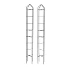 Greenhaus Gardening Tomato Towers Set of 2, Heavy Duty Plant Supports