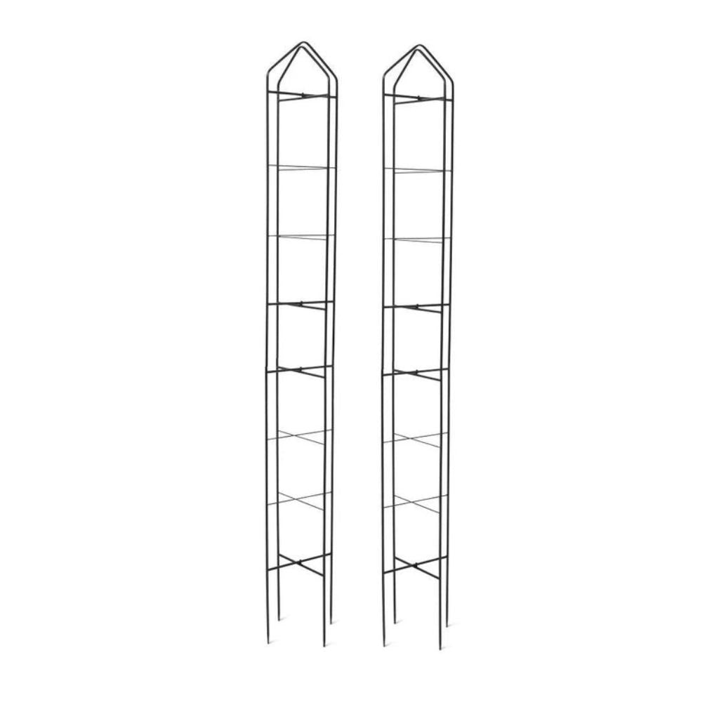 Greenhaus Gardening Tomato Towers Set of 2, Heavy Duty Plant Supports