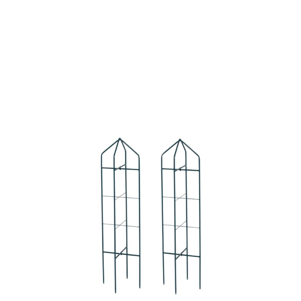 Greenhaus Gardening Tomato Towers Set of 2, Heavy Duty Plant Supports