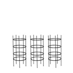 Greenhaus Gardening Tomato Cage Supports Set of 3, Sturdy Steel Construction