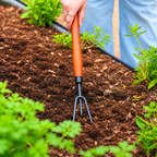 GreenHaus Gardening Heavy-Duty Cultivator Tool for Weeding & Soil Aeration