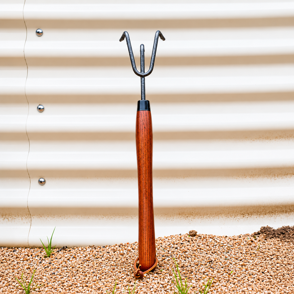 GreenHaus Gardening Heavy-Duty Cultivator Tool for Weeding & Soil Aeration