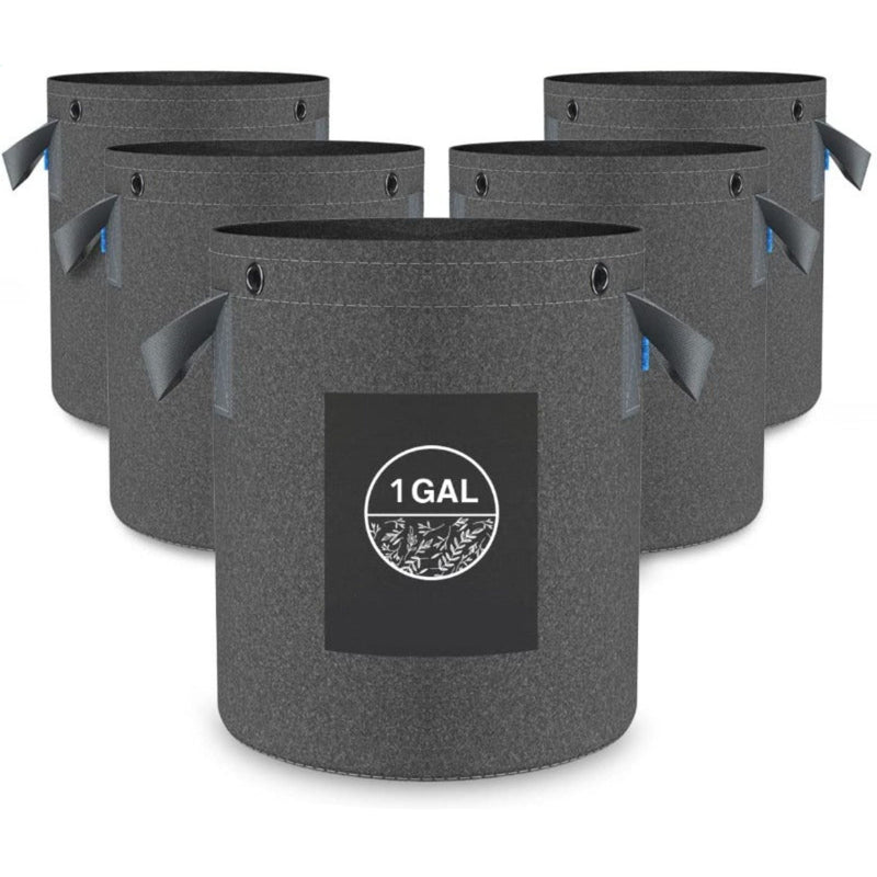 Greenhaus Gardening Heavy-Duty Fabric Pots for Healthier Root Growth