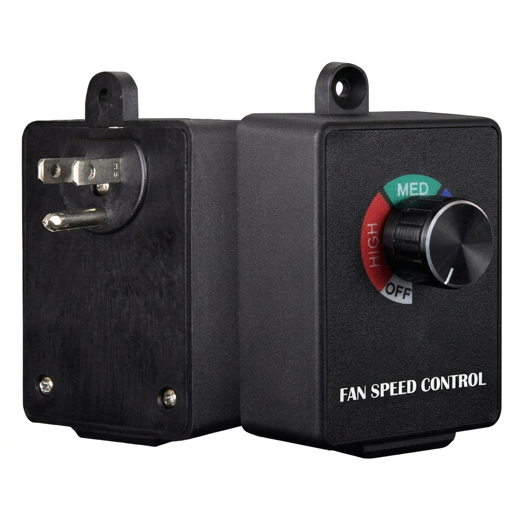 Greenhaus Gardening Variable Fan Speed Controller with Grounded Plug