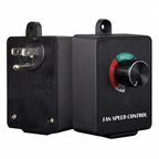 Greenhaus Gardening Variable Fan Speed Controller with Grounded Plug