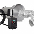 Greenhaus Gardening Variable Fan Speed Controller with Grounded Plug