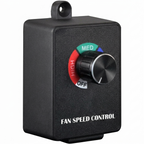 Greenhaus Gardening Variable Fan Speed Controller with Grounded Plug