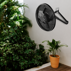 Greenhaus Gardening Industrial Wall Fan with Wireless Speed Controller