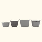 GreenHaus Gardening FlexTub Storage and Harvest Basket Gardening Set