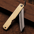 Greenhaus Gardening Compact Workshop Knife with Brass Case