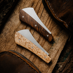 Greenhaus Gardening Birchwood Folding Knife for Everyday Carry and Outdoor Use