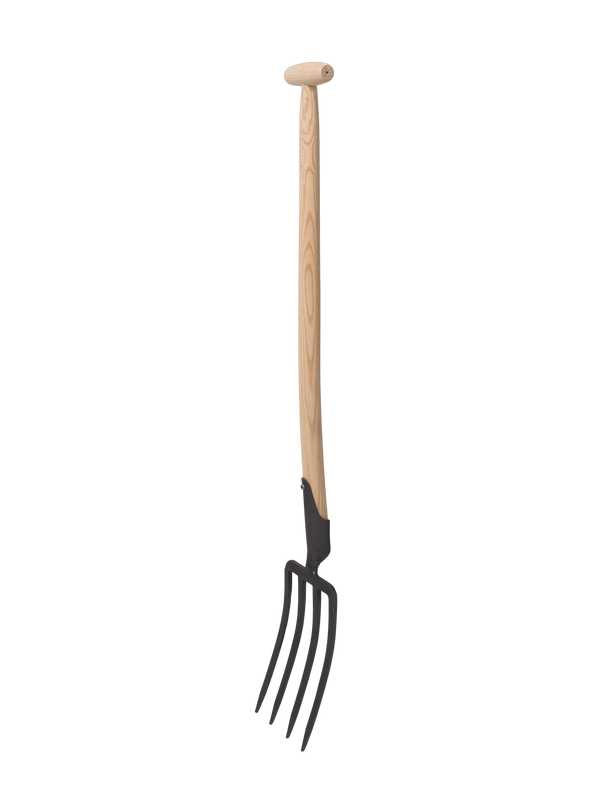 Greenhaus Gardening Dutch Digging Fork, Professional Soil Aeration & Compost Tool