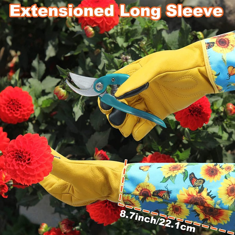 GreenHaus Gardening Breathable Garden Gloves for Pruning & Weeding