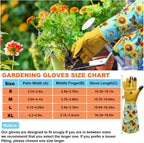 GreenHaus Gardening Breathable Garden Gloves for Pruning & Weeding