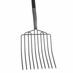 Greenhaus Gardening 10-Tine Garden Fork for Heavy Duty Outdoor Tasks