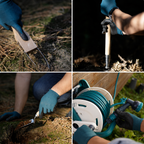Greenhaus Gardening Garden Gloves for Digging, Planting & Pruning, Flexible Grip Design