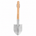 Greenhaus Gardening Heavy Duty Stainless Steel Garden Shovel for Digging & Weeding
