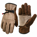 Greenhaus Gardening Premium Cowhide Leather Work Gloves for Gardening & Heavy-Duty Tasks